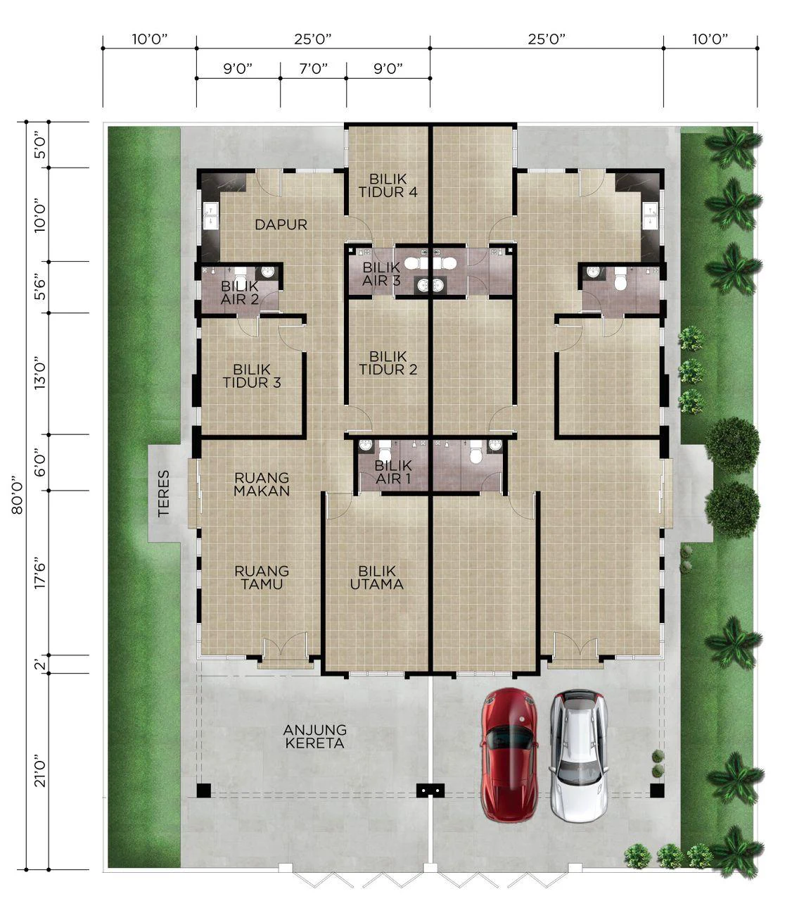 Klebang Ria Phase 8A floor plan